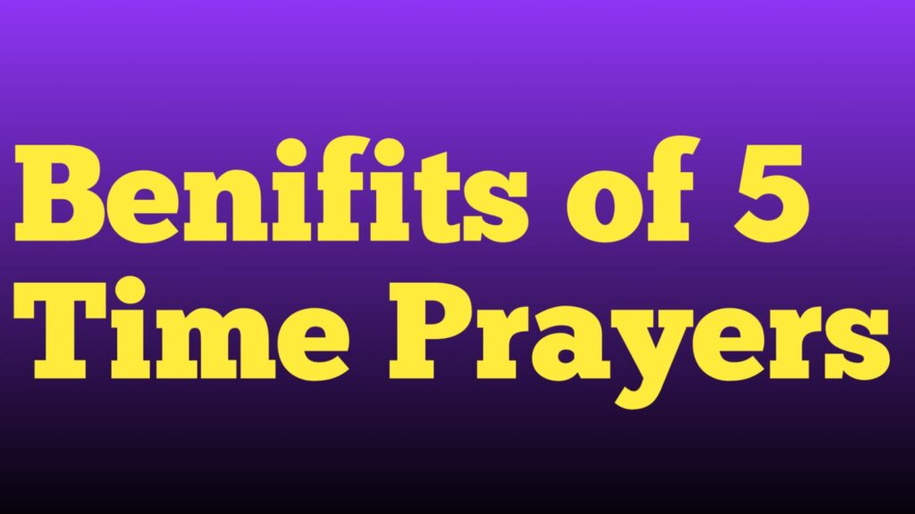 5 prayers